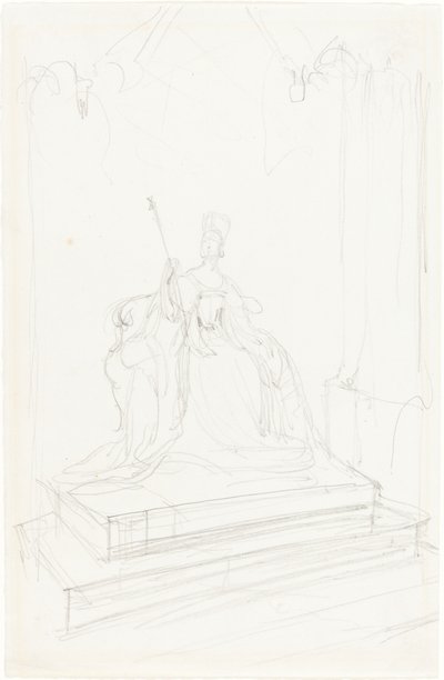 Studera för "Queen Victoria" av Sir George Hayter