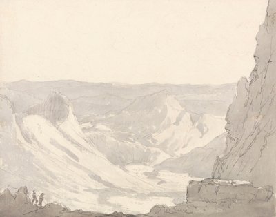 Ben Glog (Norra Wales) av Sir George Howland Beaumont seventh Baronet