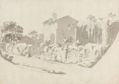 Eremitaget nära Albano av Sir George Howland Beaumont seventh Baronet