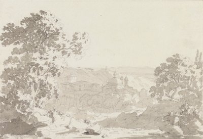 Lärkträd av Sir George Howland Beaumont seventh Baronet