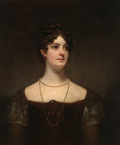 Mrs. James Wedderburn, n?e Isabelle Clerk av Sir Henry Raeburn