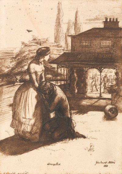 Accepterad av Sir John Everett Millais