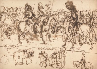 Begravningen av hertigen av Wellington av Sir John Everett Millais