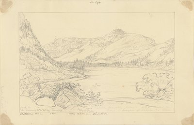 Fassadalen från motsatta sidan av Gries av Sir John Frederick William Herschel