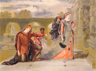 Kom bort döden c1875 av Sir John Gilbert
