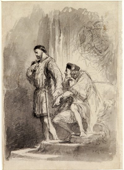 Kung Richard III, c1856-c1859 av Sir John Gilbert