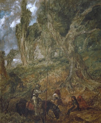 "Den förlorade vägen", 1894. av Sir John Gilbert