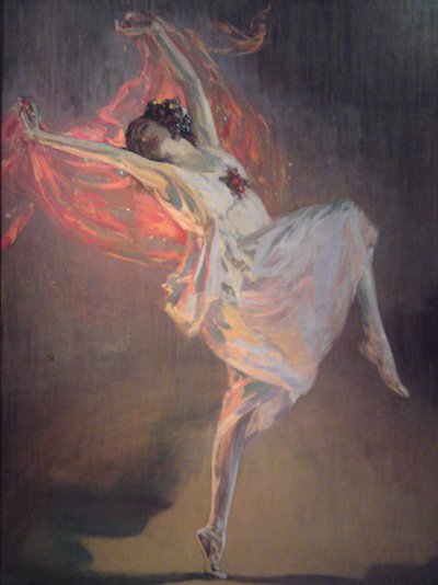 Ballerina Anna Pavlova 1881-1931, 1910-talet av Sir John Lavery