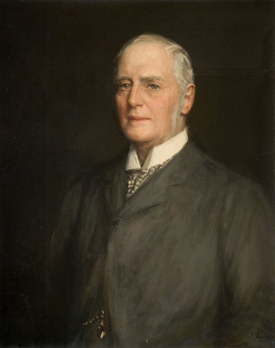 Porträtt av Alderman The Rt Hon William Kenrick, 1907. av Sir John Lavery