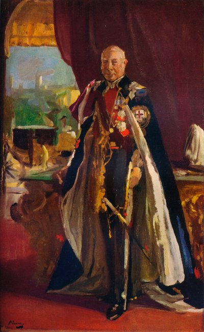 Studie för ett porträtt av jarlen av Lonsdale, c1932 av Sir John Lavery