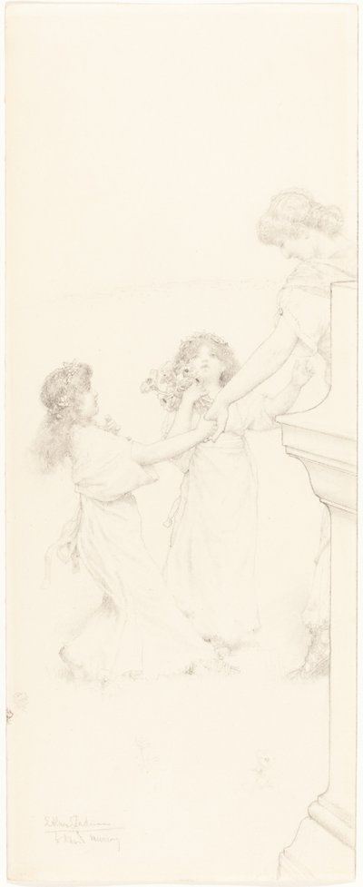 En dans på våren av Sir Lawrence Alma Tadema