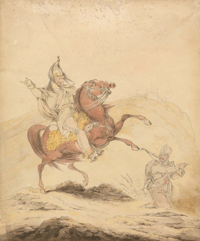 En fransk dragon av Sir Robert Kerr Porter