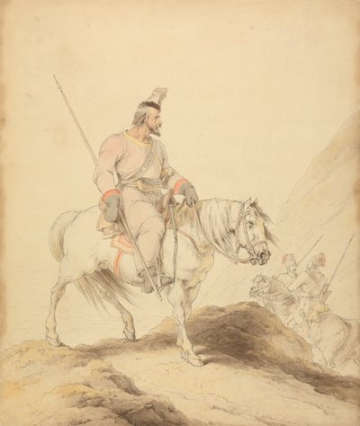 En Uralsky-kosack av Sir Robert Kerr Porter