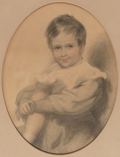 Sittande pojke av Sir Thomas Lawrence