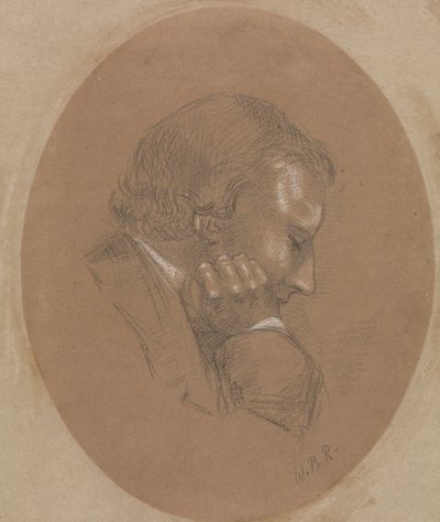 Porträtt av en gentleman av Sir William Blake Richmond
