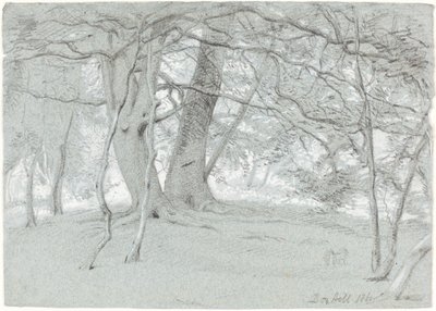 Träd vid Box Hill av Sir William Blake Richmond