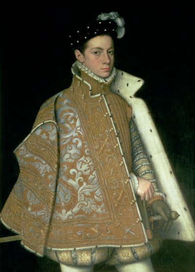 Alessandro Farnese (1546-92), senere guvernør i Holland (1578-86), søn af Margaret af Parma (1522-86) og Ottavio Farnese, hertug af Parma (1520-86), ca. 1561 i Sverige av Sofonisba Anguissola