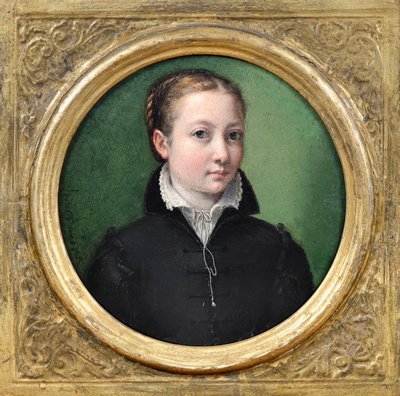 ""Självporträtt"" (Självporträtt) Målning av Sofonisba Anguissola (cirka 1532-1625) av Sofonisba Anguissola