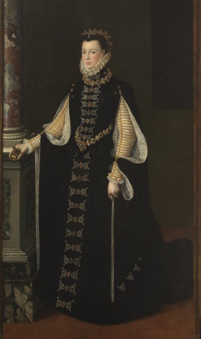 Elisabeth av Valois 1545-1568, drottning av Spanien, 1561-1565 av Sofonisba Anguissola