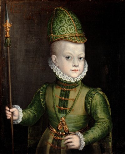 Porträtt av en pojke vid det spanska hovet av Sofonisba Anguissola