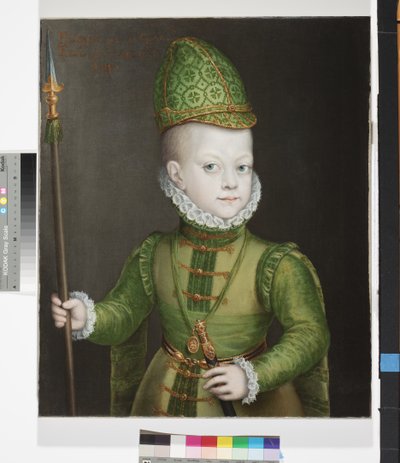 Porträtt av en pojke vid det spanska hovet, c.1565-70 av Sofonisba Anguissola
