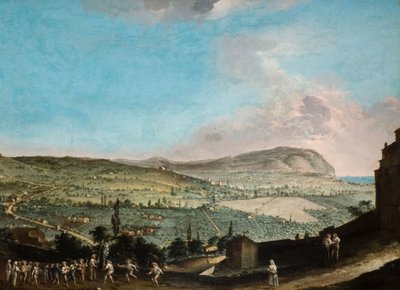 Italienskt landskap, 1750-1800. av Soloman Delane