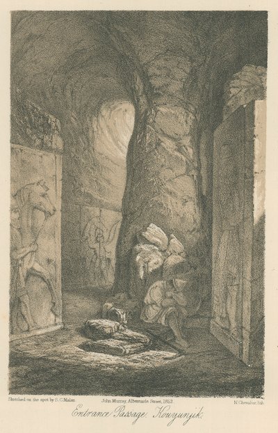Entrépassage, Kouyunjik av Solomon Caesar Malan