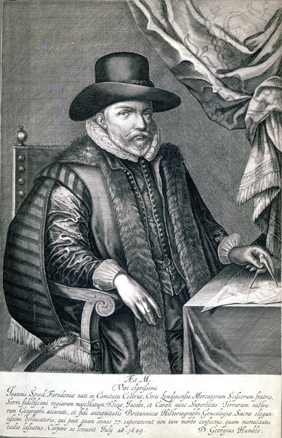 John Speed, publicerad av George Humble, 1632 av Solomon Savery