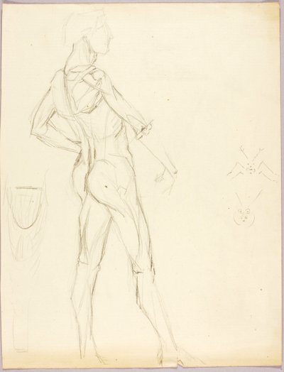 Anatomisk studie av Solon H. Borglum