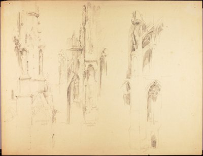 Studier av katedraler av Solon H. Borglum