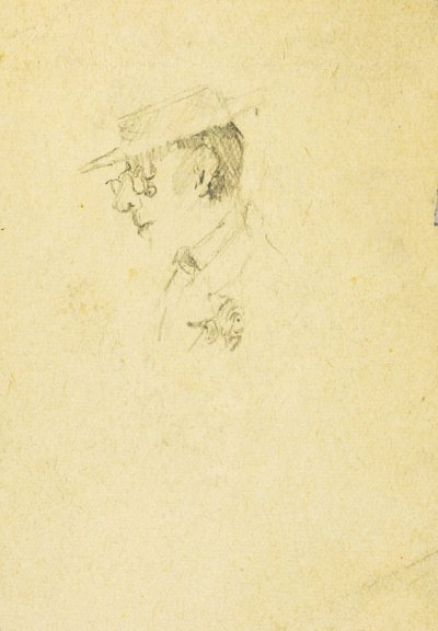 Huvud av Solon H. Borglum