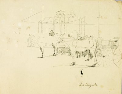 Los Angeles av Solon H. Borglum