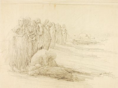 Sörjande av Solon H. Borglum