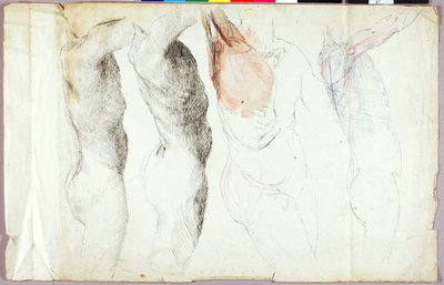 Nakenstudier av Solon H. Borglum