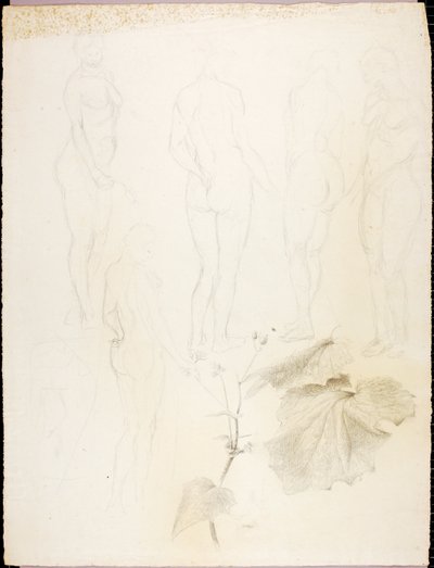 Akt och blad av Solon H. Borglum