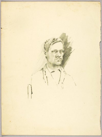 Porträttstudie av Solon H. Borglum
