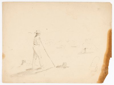 Herde och får av Solon H. Borglum