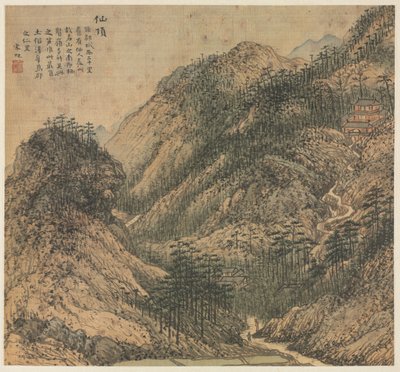 Xianding Immortals Peak, 1500-talet. av Song Xu