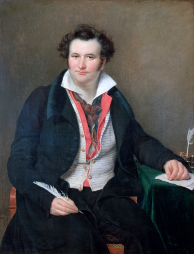 Porträtt av Bernard Wolf, c1823 av Sophie Rude