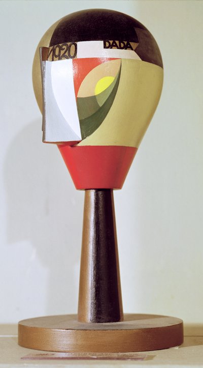 Dada Head, 1920 (målat trä) av Sophie Taeuber Arp
