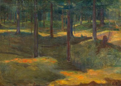 Frogner sittplatser Skog av Soren Onsager