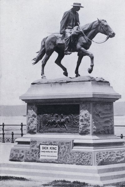 Dick King Memorial, Durban (s/v foto) av South African Photographer
