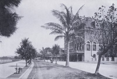 Esplanade, visar Marine Hotel, Durban (s/v foto) av South African Photographer