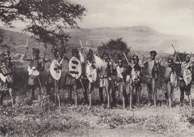 Kafir Warriors (s/v foto) av South African Photographer