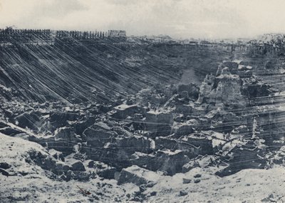 Scener i gamla dagar, Kimberley-gruvan 1874 (s/v-foto) av South African Photographer