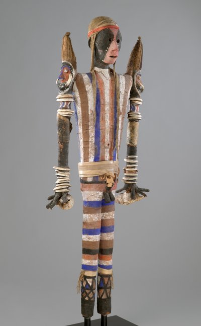 Rambaramp Effigy Figure, tillverkad i Malakula, Vanuatu av South Pacific