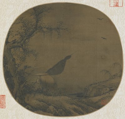 Hemfärdsfiskare täckt av snö, sent 1100- och början av 1200-talet av Southern Song Dynasty Chinese School