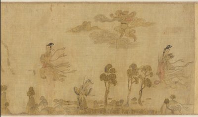 Nymf av Luo River, mitten av 1100-talet till mitten av 1200-talet av Southern Song Dynasty Chinese School
