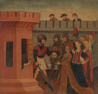 Halshuggningen av Johannes Döparen. av Spanish