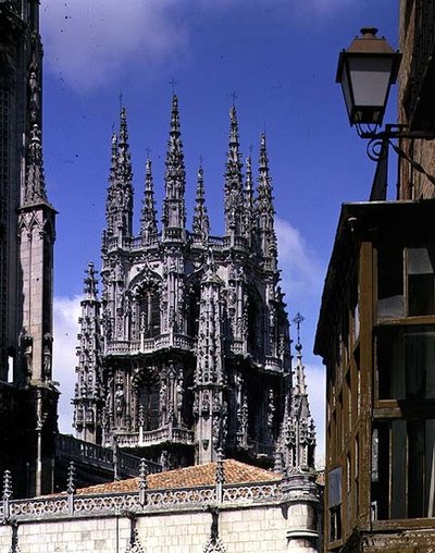 Lyktan (cimborio) troligen designad av Juan de Langres (fl.c.1522-40) byggd av Felipe Vigarny och Juan de Vallejo (fl.c.1518-69) färdigställd 1568 av Spanish Colonial